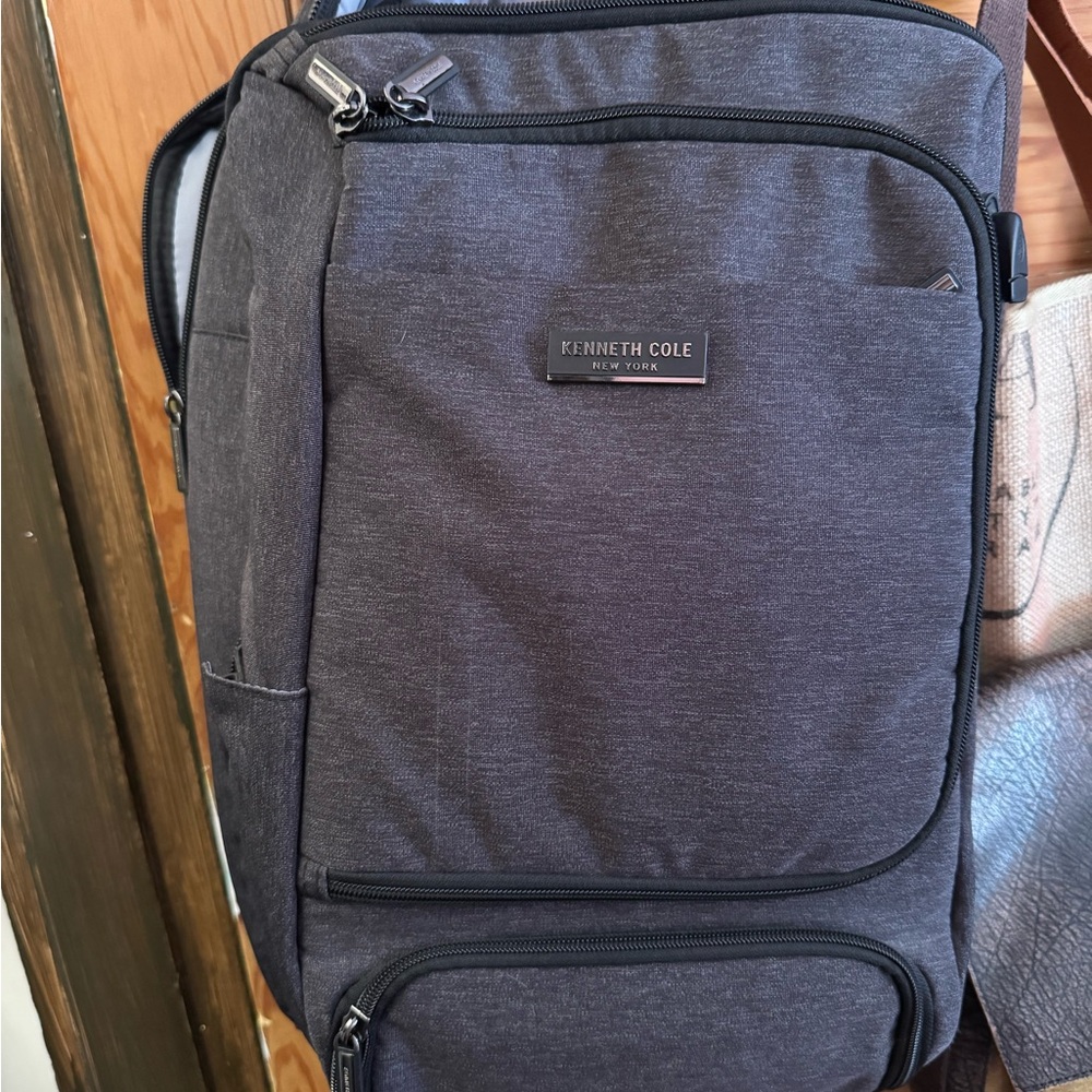 Kenneth Cole Men's Gray Backpack